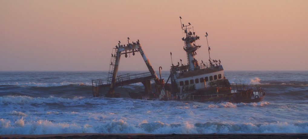 Dag 301-305 (23-27 juni): Bijna gestrand aan de Skeleton Coast!