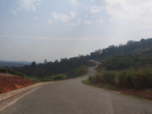 P2051883 - Openbare weg door Kibale NP