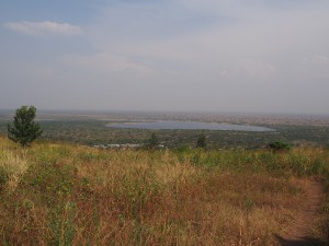 P2051968 - Uitzicht op George meer Simba Safari Camp
