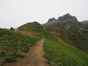 Wandelpaadje naar de top van de Col du Glandon