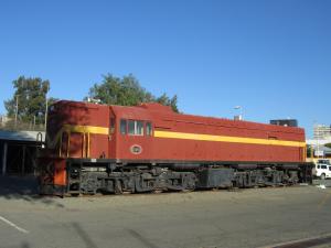 IMG 0164 - Locomotief bij station Windhoek