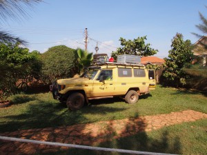 P1160374 - Kampje bij Ewaka Backpackers in Kampala