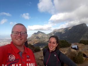 20170825 154453 - Selfie met Rawen op top Lions Head Kaapstad